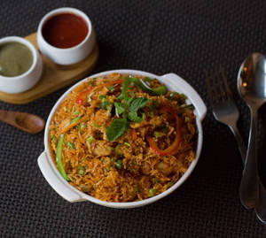 Chicken Schezwan Fried Rice         