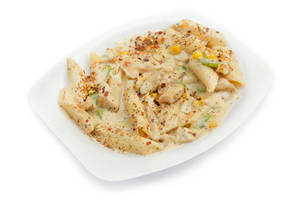 Chicken White Sauce Penne Pasta