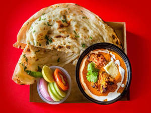 Chicken Tikka Butter Masala With 1 Butter Naan