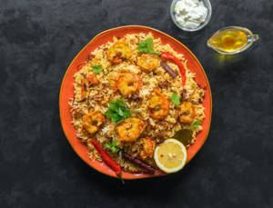 Prawns Biryani