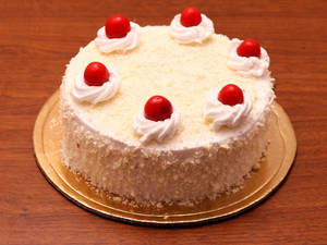 Exotic White Forest Cake