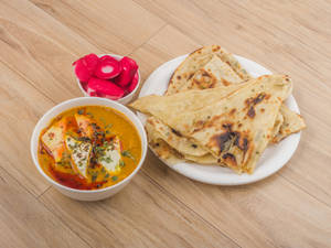 Shahi Paneer + 1 Naan +1 Butter Roti