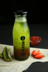 Kiwi Lemon Fizz with Poping Boba