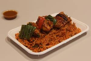 Chicken Shish Taouk with Rice