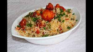 Veg Manchurian Fried Rice