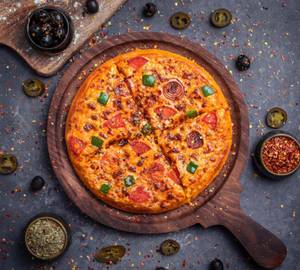 Cheesy Checken Golden Corn Pizza