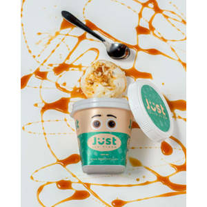 JUST Sea Salt Caramel Ice Cream (100 ML)|Keto|Low Sugar|High Protein