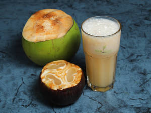 Nanari Sharbath with Tender Coconut and Nungu [ice Apple]