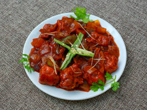 Chilly Chicken(one portion)
