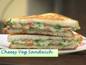 Veg Sandwedge with Cheese 