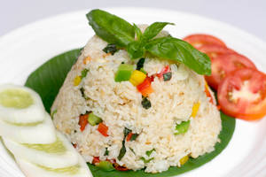 Vegetable Thai Basil Fried Rice