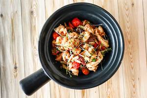 Pan Tossed Shrimp And Calamari