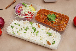 Chole With Chawal Combo