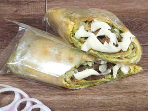 Mutton Seekh Kabab Roll 