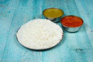 White Rice With Sherva