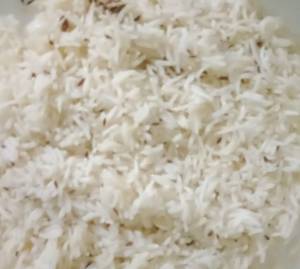 Plain rice