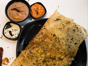Rava plain dosa