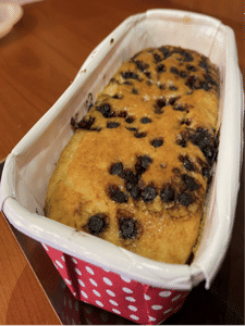 Banana, Walnut & Choco Chips Bar Cake