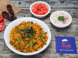 Masala Bhaat Ani Raita