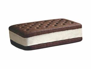 Vanilla Ice Cream Sandwich (80 Ml, Pack Of 8)