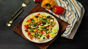 Paneer Tikka Salad