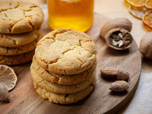 Honey Almond Cookies