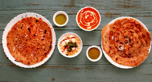 Lal Mirch Parantha