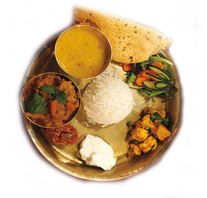 3 Tawa Chapati + Yellow Dal 