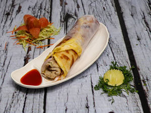 Chicken Reshmi Kebab Roll