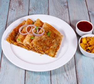 Egg Chicken Mughlai + Sabji