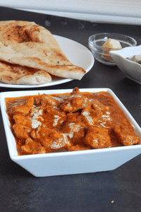Butter Chicken + 2 Butter Naan