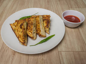 Chilli Cheese French Toast (3 Slices)