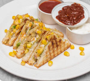 Hot & Sweet corn Sandwich