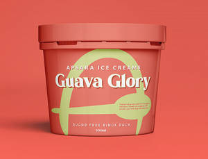 Zero Added Sugar Guava Glory Ice Cream