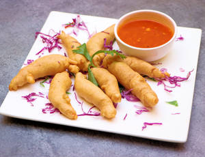 Golden Fried Prawns