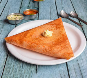 Masala Dosa With Butter