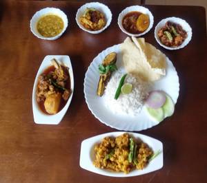 Bengali Gastronomic Voyage: Veg Delights Thali