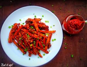Schezwan Fries (spicy)