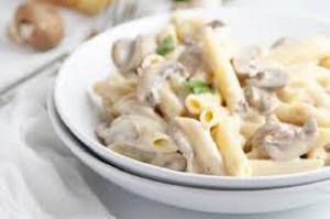 Creamy Garlic Mushroom Sauce Pasta