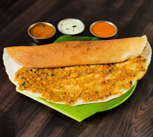 Mushroom Masala Dosa