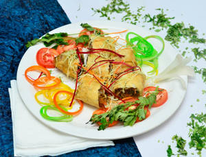 Double Egg Double Chicken Roll