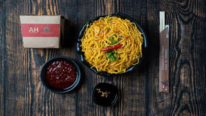 Hawker Chilli Garlic Noodle Non Veg