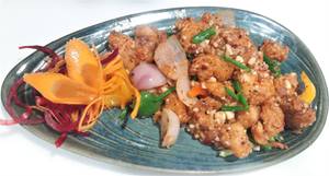 Butter Chilli Garlic Prawns