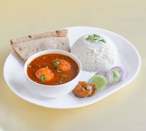 Egg Curry Thali 