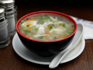 Veg Lung Fung Soup
