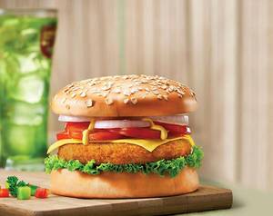 Cheesy Veg Burger