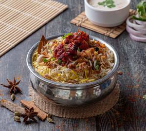 Chicken Haryali Tikka Biryani