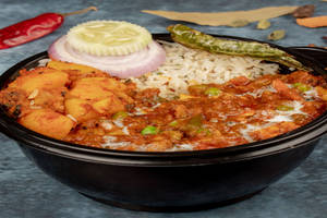 Jeera Rice With Veg Kadai