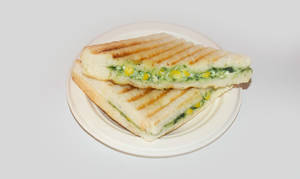 Corn & Spinach Cheese Grilled Sandwich