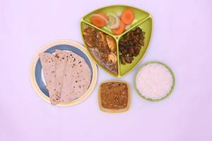 2 Pc Anda Kadhi +2 Roti +1/2 Chawal Salad